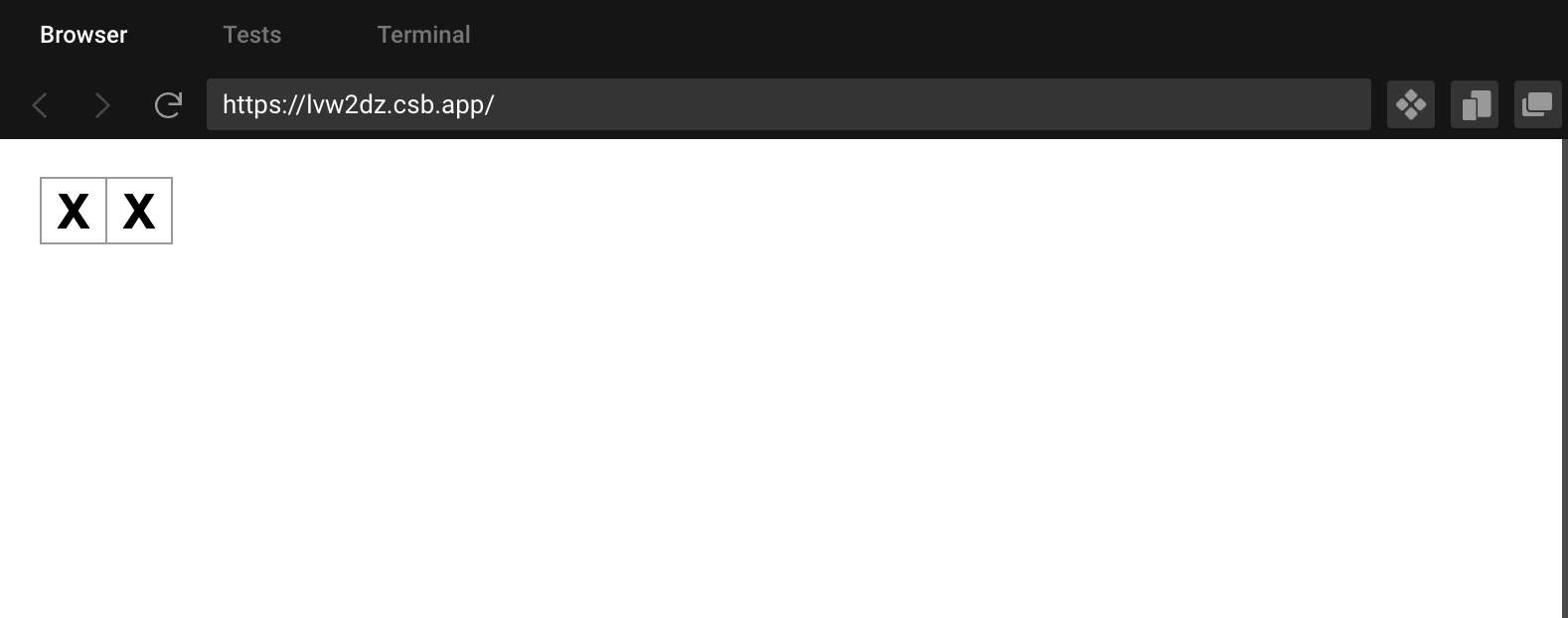 2マス目の表示のための修正後